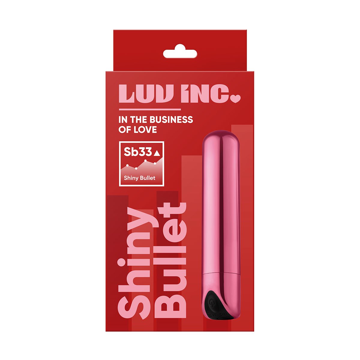 Luv Inc Shiny Bullet - Light Pink - Image 2