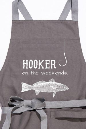 Twisted Wares Hooker On The Weekends Apron