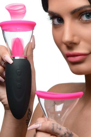 Lickgasm Mini 10X Silicone Licking and Sucking Stimulator