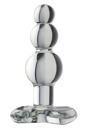 Beaded Anal Plug Clear