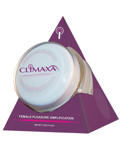 Climaxa Stimulating Gel .5 Oz Jar - Image 2