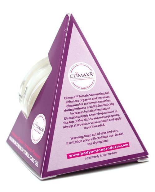 Climaxa Stimulating Gel .5 Oz Jar - Image 3