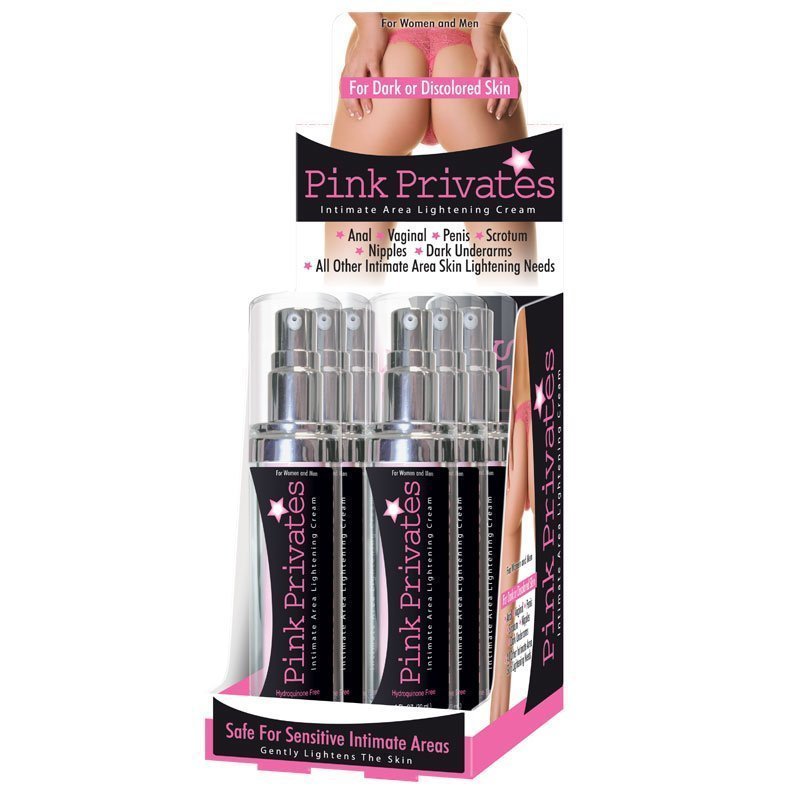Pink Privates 1 Oz 6Pc Bottle Counter Display