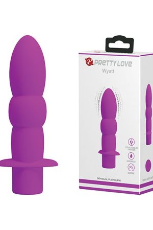 Pretty Love Wyatt 10 Function Silicone Vibrator - Fuchsia