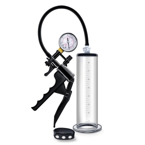 PERFORMANCE VX8 PREMIUM PENIS PUMP SYSTEM W/ SILICONE COCK STRAP CLEAR - Image 2