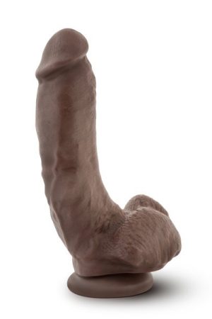 DR SKIN MR MAYOR 9 DILDO W/ SUCTION CUP CHOCOLATE "
