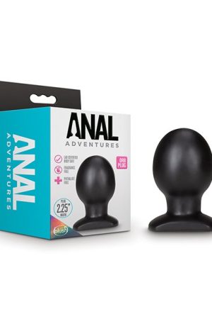 Blush Anal Adventures Orb Plug - Black