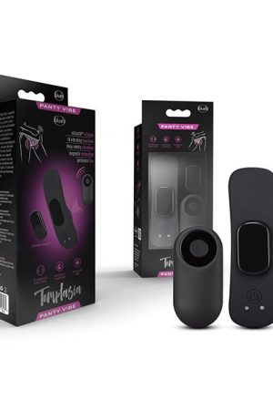 Blush Temptasia Remote Control Panty Vibe - Black