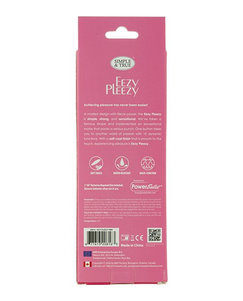 Easy Pleezy Vibrator - Pink - Image 2