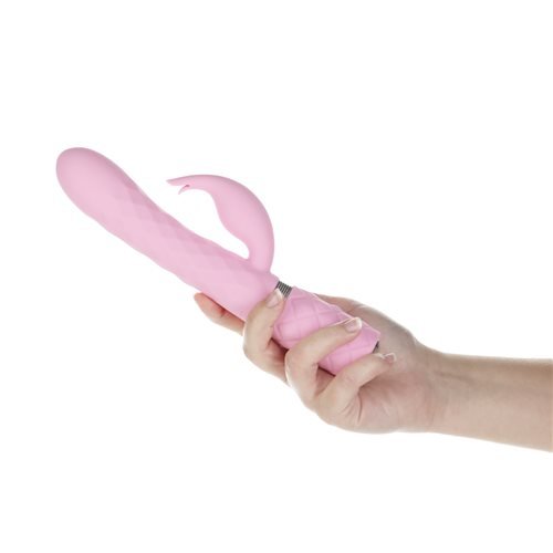 PILLOW TALK LIVELY DUAL MOTOR MASSAGER PINK - Image 4