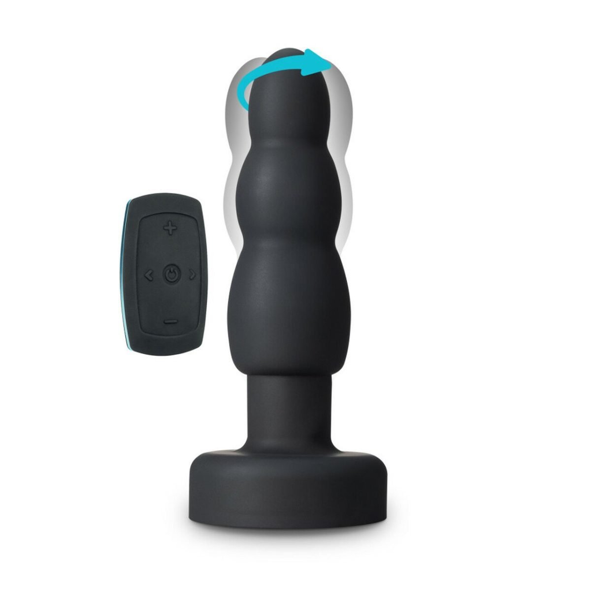 Anal Adventures Platinum Propel Plug Black - Image 3