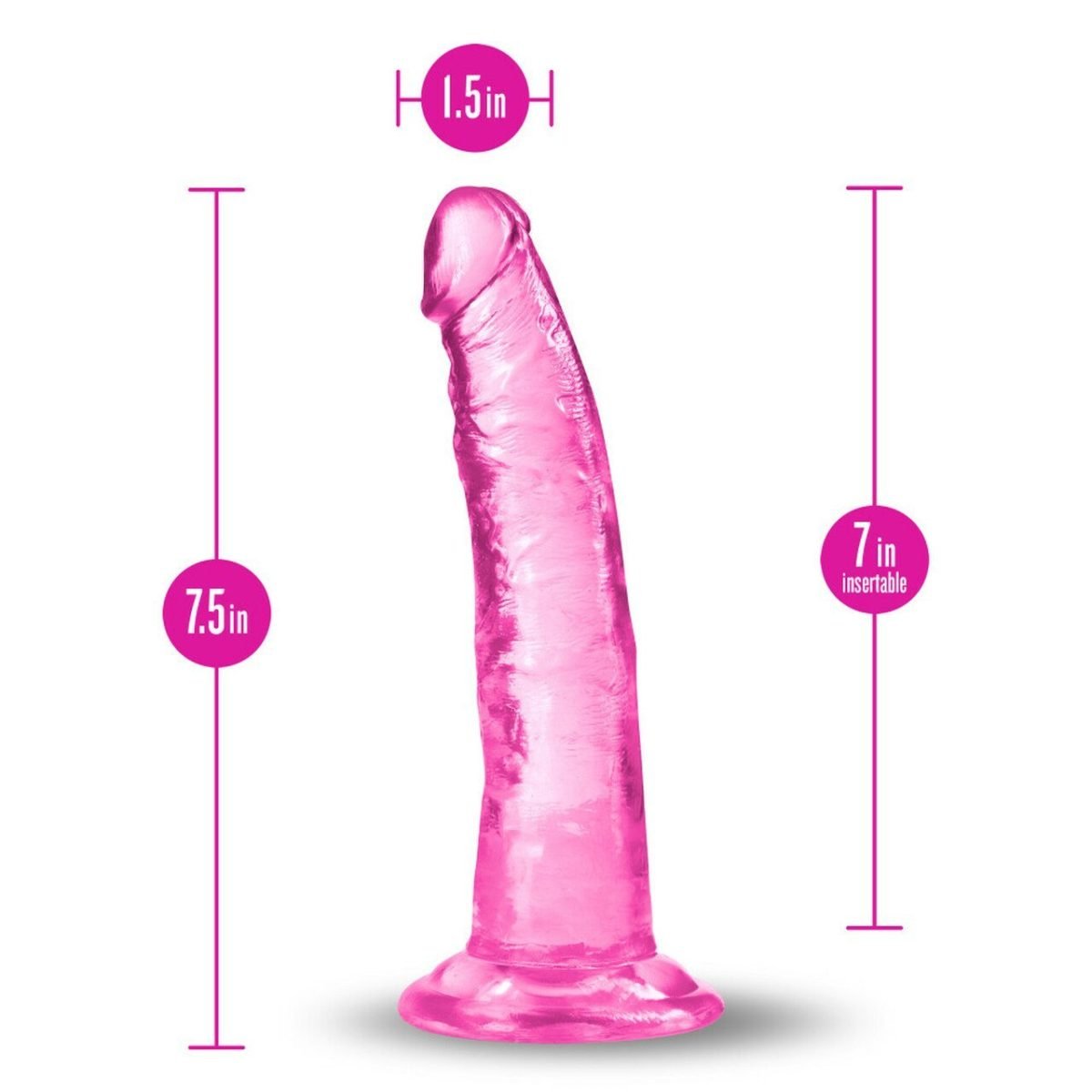 B Yours Plus Lust N Thrust Pink - Image 6