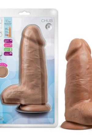 Au Naturel Chub 10In Dildo Mocha