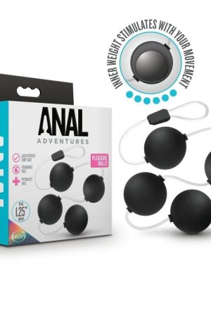 ANAL ADVENTURES PLEASURE BALLS BLACK
