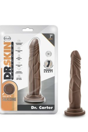 Dr. Skin Silicone Dr. Carter 7 In Chocolate