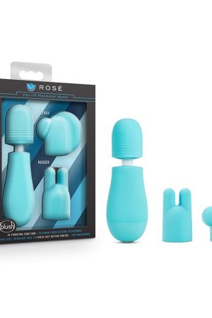ROSE PETITE MASSAGE WAND BLUE