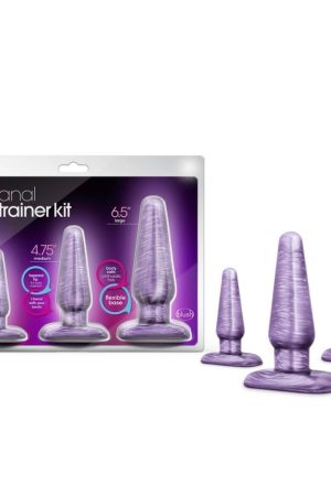 B Yours Anal Trainer Kit Purple Swirl
