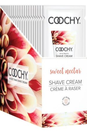 Coochy Shave Cream Sweet Nectar Foil 15 Ml 24Pc Display