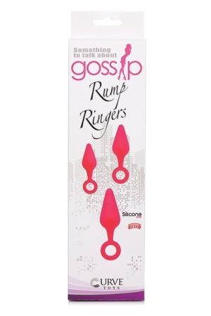 GOSSIP RUMP RINGERS ANAL TRAINER SET MAGENTA