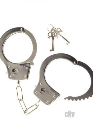 Heay Metal Handcuffs Silver Kink