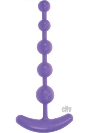 Classic Anal Beads Purple Kinx