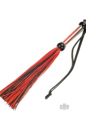 Kinx Tease And Please Silicone Flogger Black