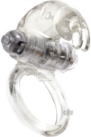 Classic Rabbit Cock Ring Clear Linx