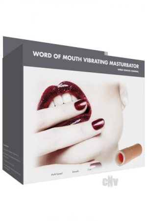 Link Word Of Mouth Vibe Oral Stim Flesh