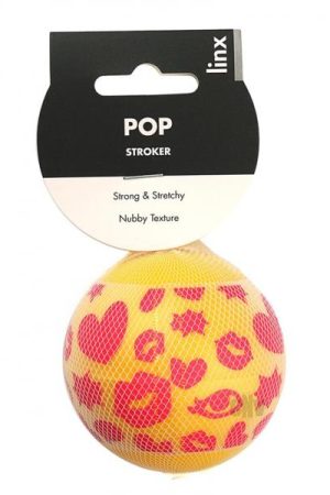 Linx Pop Stroker Ball Clear/yellow Os