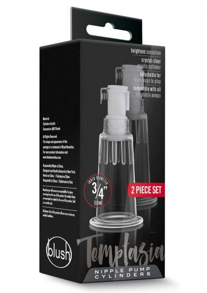 Temptasia Nipple Pump Cylinder 2 Pc .75