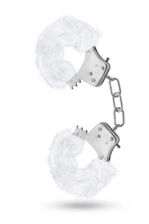 Temptasia Plush Fur Cuffs White Handcuffs