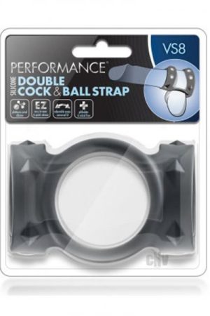 Performance Vs8 Dbl Cock And Ball Strap
