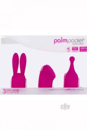Palmpocket Extend 3 Silicone Heads Pink
