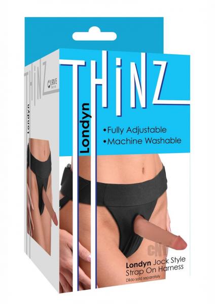 Thinz Londyn Jock Harness Black