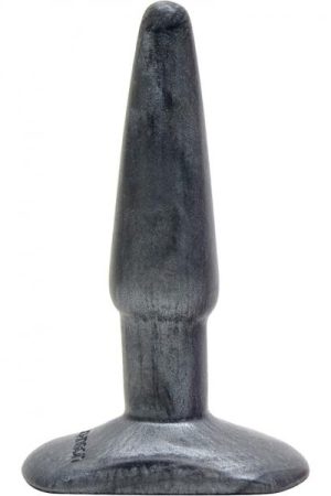 Platinum Premium Silicone Butt Plug Lil End Charcoal