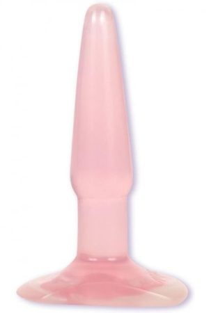 Crystal Jellies - Butt Plug - Pink-  Small