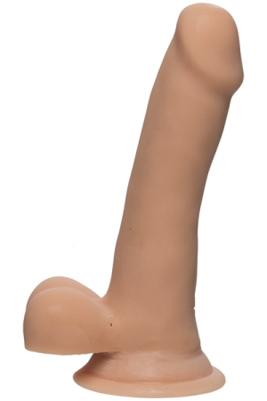 The Slim D Ultraskyn Dildo 6" - Beige