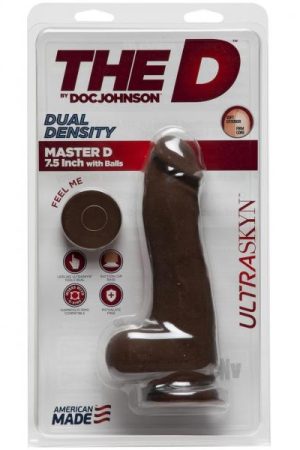 The Master D W/balls 7.5 Chocolate