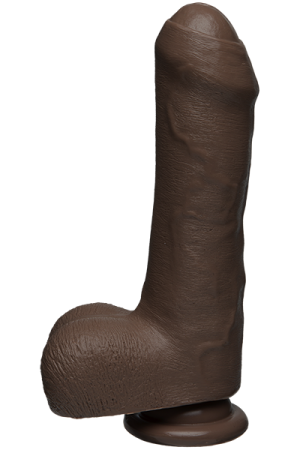 The D Uncut D 7" With Balls Firmskyn - Brown
