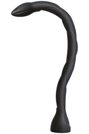 Kink The Serpent Anal Snake 20 inches Silicone Black