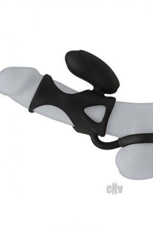 Kink Vibrating Cock Cage With Ball Strap