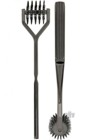 Kink Spike Pinwheel 5 Wheels Gun Metal Black