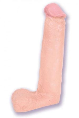 The Naturals Cock With Balls 8 Inch Flesh