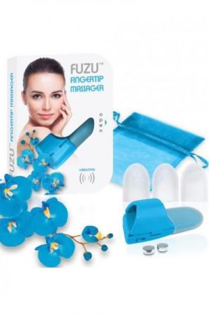 Fuzu Fingertip Massager Neon Blue