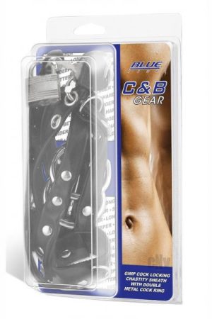 Cb Gear Gimp Chastity Sheath W/dbl Cring