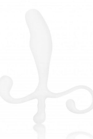 C & B Gear Male P-Spot Massager 5 inches White