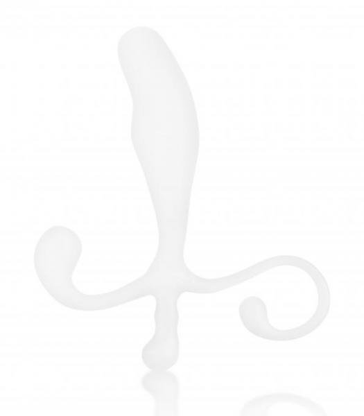 C & B Gear Male P-Spot Massager 5 inches White