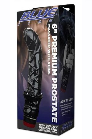 Cb Gear Prostate Massager Veins 6 Black