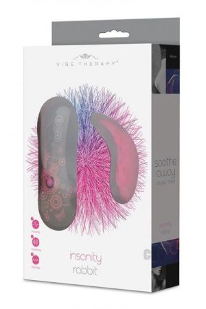 Vibe Therapy Insanity Rabbit Pink/black