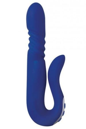 Eve`s Deluxe Thruster Blue Rabbit Style Vibrator